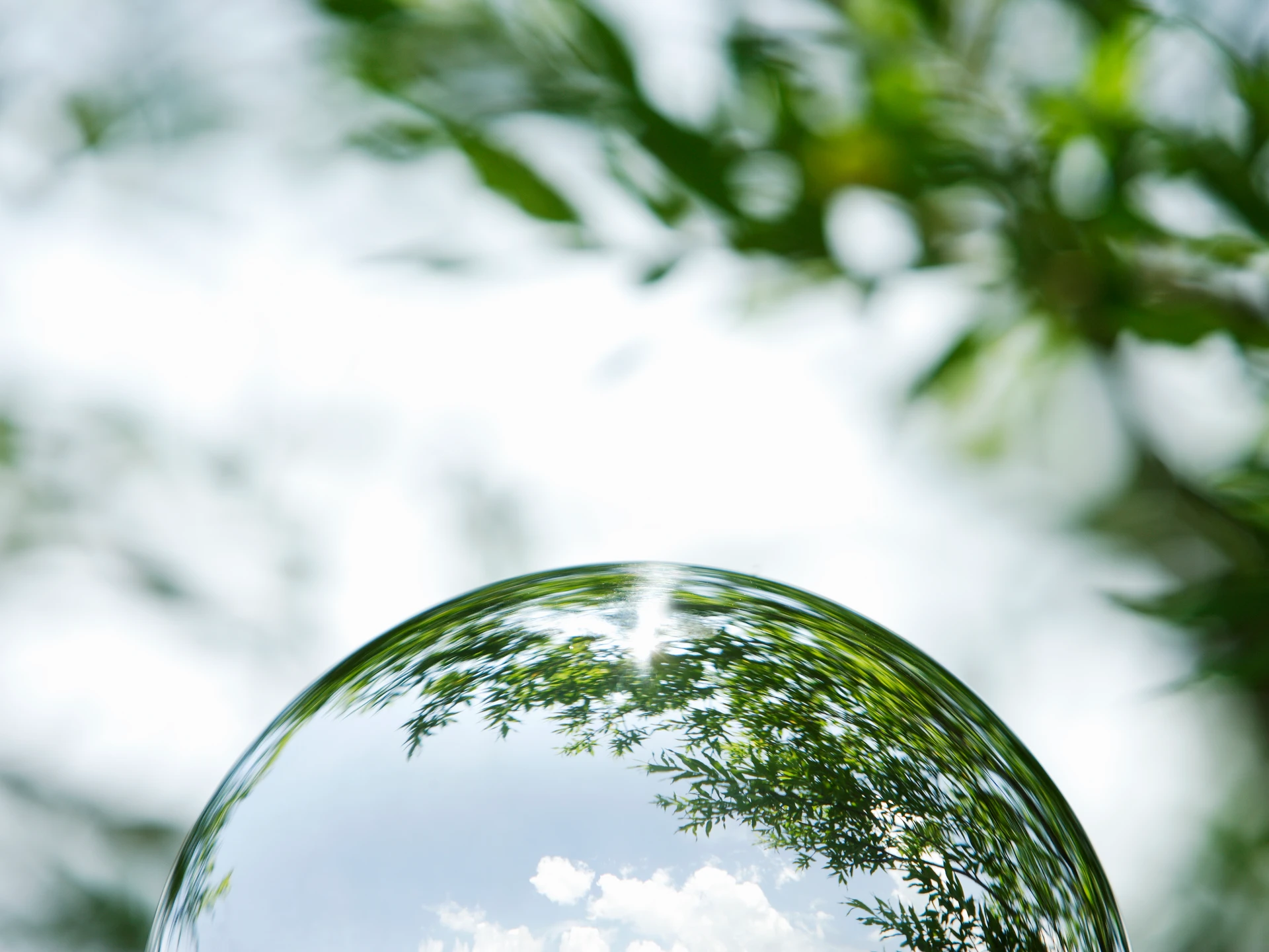 Circular Republic - Header Mission - Glass Sphere - Getty 83170683